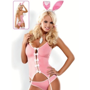 Kadın Tavşan Fantezi Kostümü