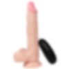 20 Titreşim Modlu 21 cm Gerçekçi Damarlı Realistik Dildo Vibratör