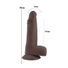 18cm Kıkırdaklı Gerçekçi Dildo