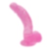 22,5 cm Vantuzlu Belden Bağlanabilen Pembe Realistik Dildo