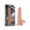 7 İnç Çift Katmanlı Platinyum Silikon Dildo