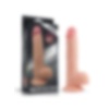 8.5 İnç Çift Katmanlı Platinyum Silikon Ten Rengi Dildo