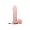 24 cm Ultra Realistik Vantuzlu Dildo Vibratör