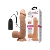 23 cm Süper Realistik Vantuzlu Dildo Vibratör