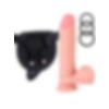 21.5 cm Belden Bağlamalı Protez Penis ve Kemer