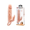 Brave Man Gerçekçi Görünümlü Titreşimli Penis Kılıfı