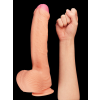 11 İnç Dual Layer Platinum Silicone Cock