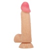 Lisle 8.1 İnç Kıkırdak Yapılı Gerçek Deri Yapılı Dildo
