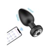 Telefon Kontrollü Titreşimli Anal plug 1