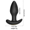 Big Boat Anchor Swing – Telefon Kontrollü Titreşimli Anal Plug (Siyah)
