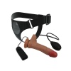 Oher Fışkırtmalı &amp; Titreşimli Belden Bağlamalı Dildo Vibratör