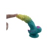 Yeşil Mavi Canavar Dildo Model 2