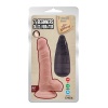 Gerçekçi Silikon Vantuzlu Vibratör Dildo 7 İnç