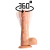 Gerçekçi Silikon Damarlı Dildo Vibratör 17Cm