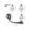 Metal Anal Plug Seti ve Penis Halkası
