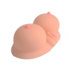 Gerçekçi Silikon Göğüs ve Vajina Mastürbatörü