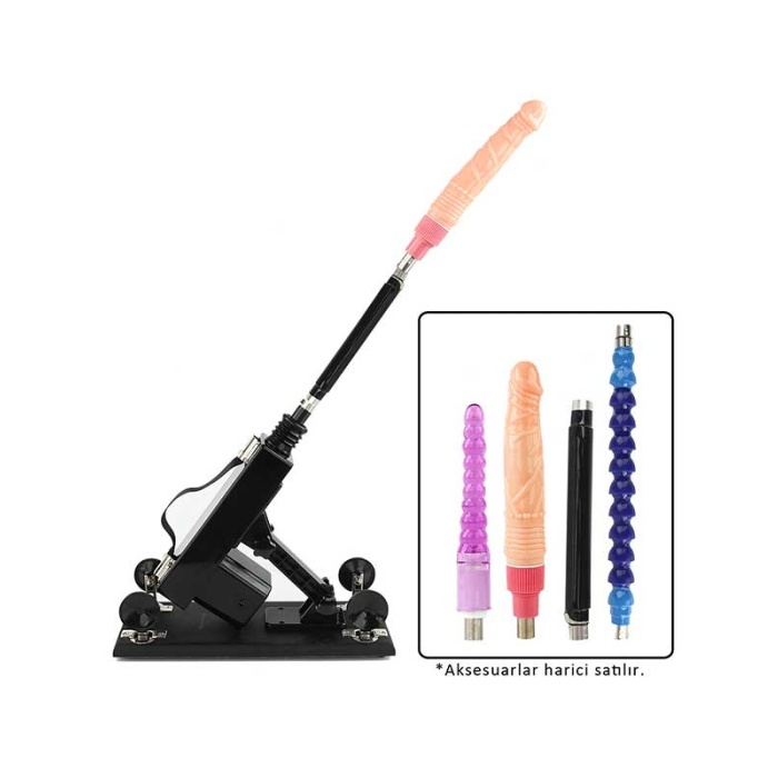 İleri Geri Hareketli Ses Çıkarmayan Otomatik Seks Makinesi