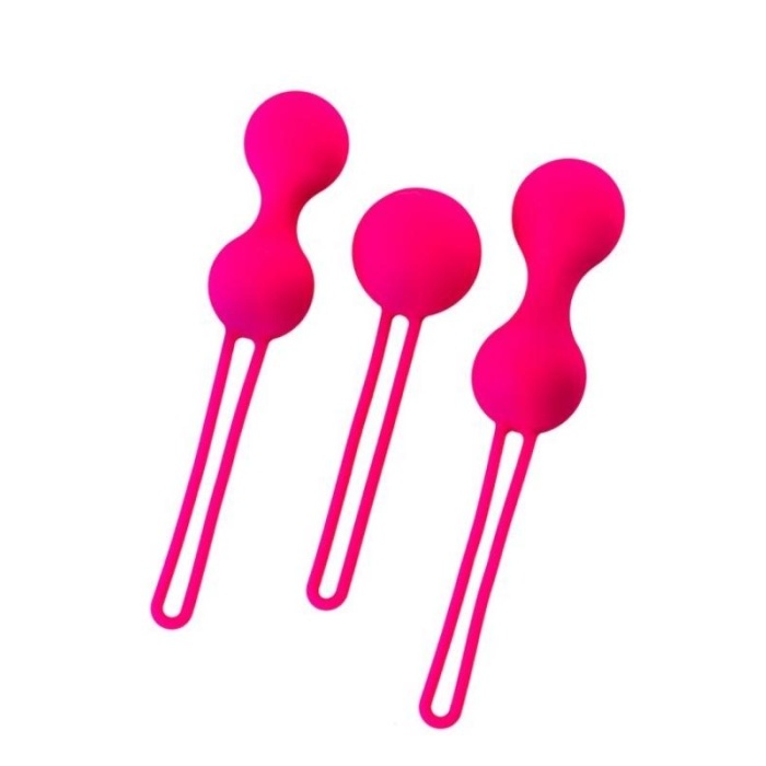 Redvil Kegel Vajinal Top Seti Pembe 16,5 cm