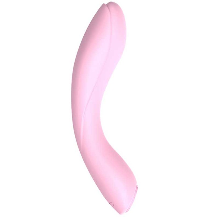 Pembe Bükülebilir Eğik Şarjlı Vibratör