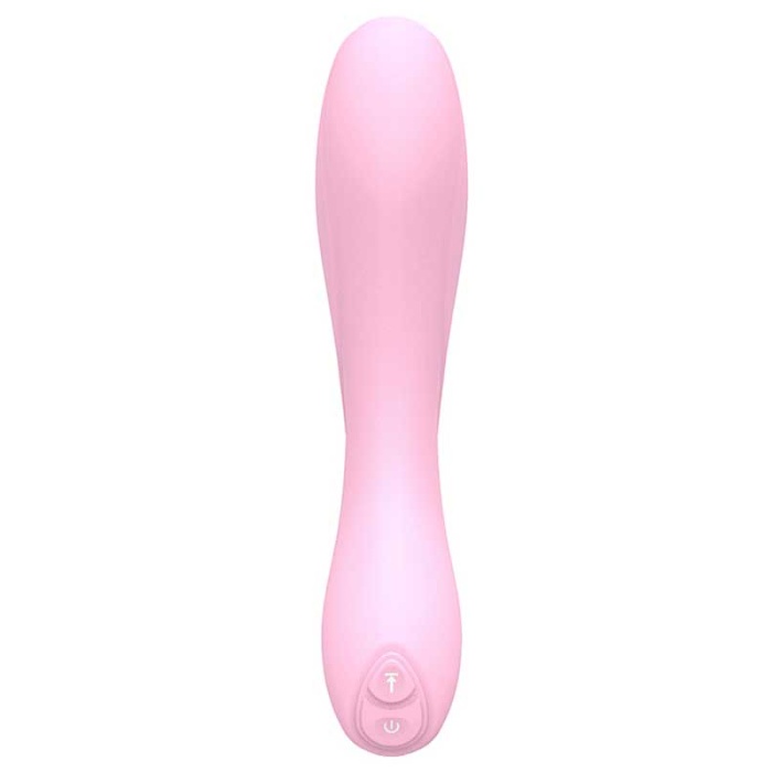 Pembe Bükülebilir Eğik Şarjlı Vibratör
