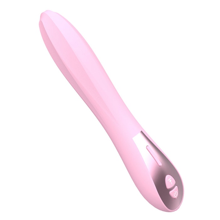 Pembe Kabartmalı Şarjlı Vibratör