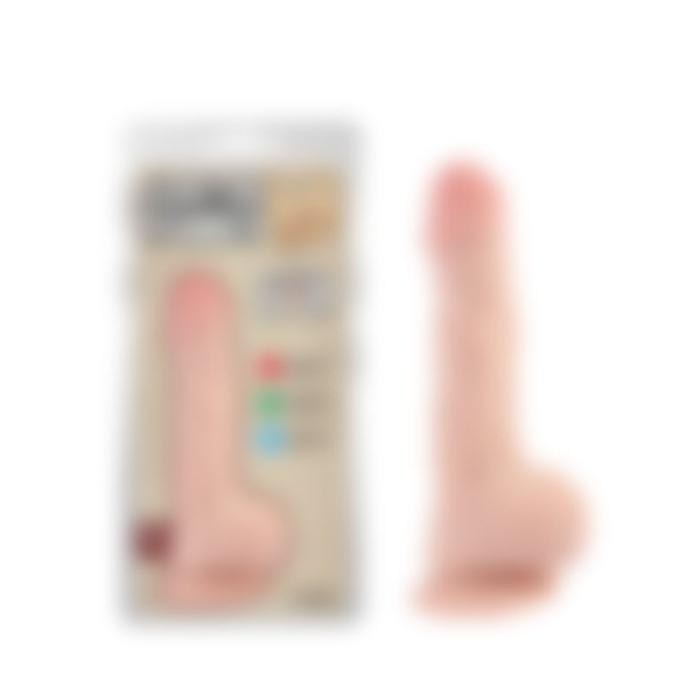 19cm Kıkırdaklı Gerçekçi Dildo
