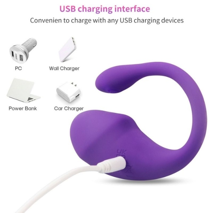 Mor Telefon Kontrollü Titreşimli Vibratör