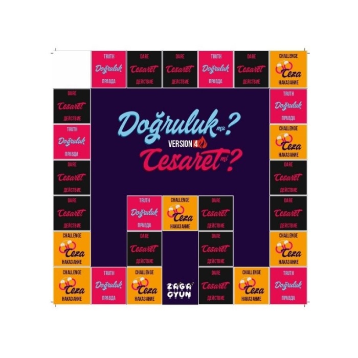 Doğruluk mu? Cesaret mi? Kutu Oyunu 4.Seri