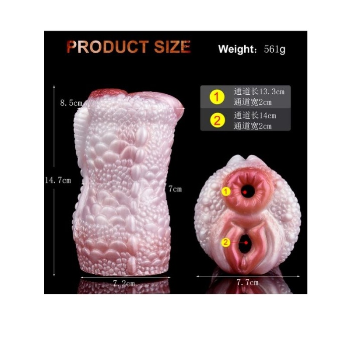 Yaratık Şeklinde Vajina Mastürbatörü Model no: YC-2307