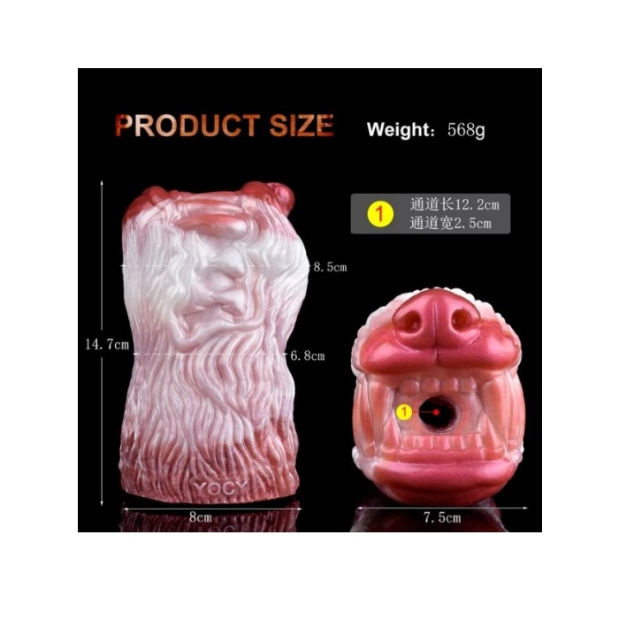 Yaratık Şeklinde Vajina Mastürbatörü Model no: YC-2309