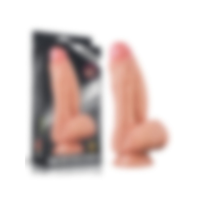 10 İnç Çift Katmanlı Platinyum Silikon Dildo