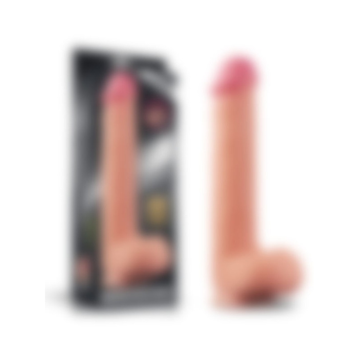 12 İnç Dual Layered Platinum Silicone Cock Dildo