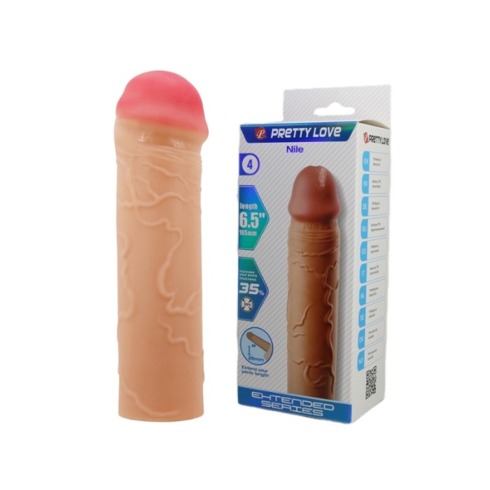 Nile Gerçek Hissiyatlı Uzatıcı Penis Kılıfı