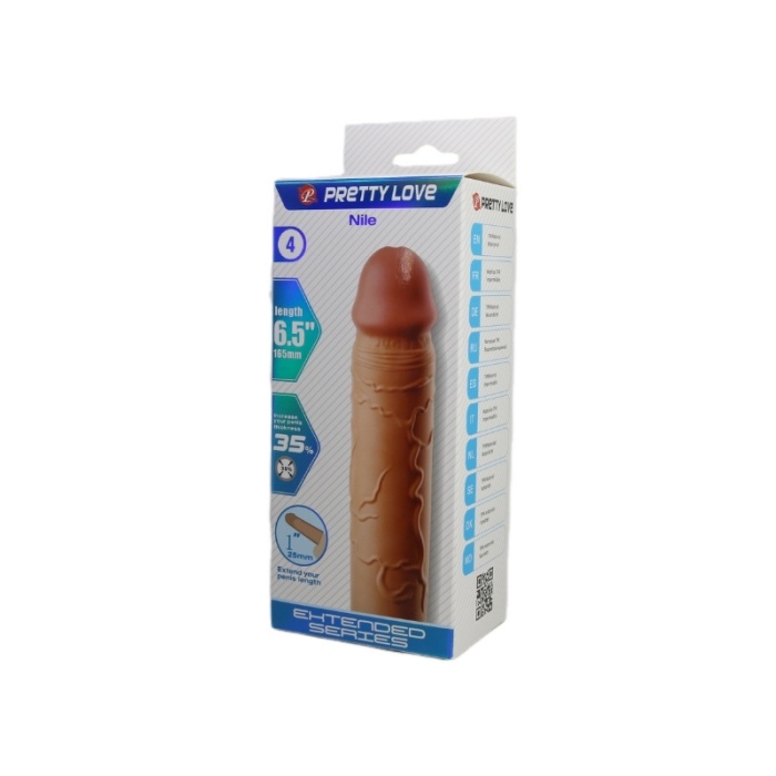 Nile Gerçek Hissiyatlı Uzatıcı Penis Kılıfı