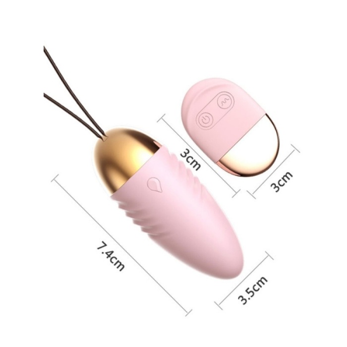 10 Modlu 7.5 cm Kumandalı Giyilebilir Titreşimli Yumurta Vibratör