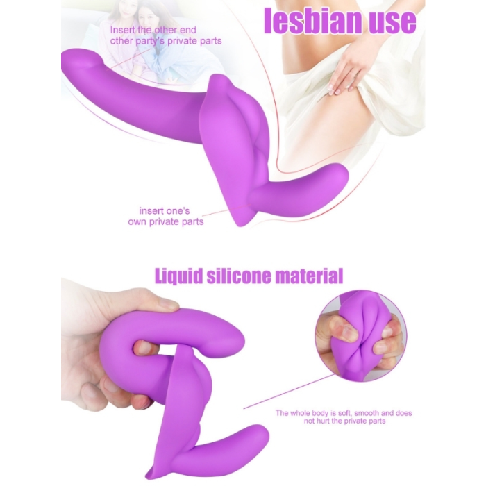 Censan Çift Uçlu Ayarlanabilir Strapon