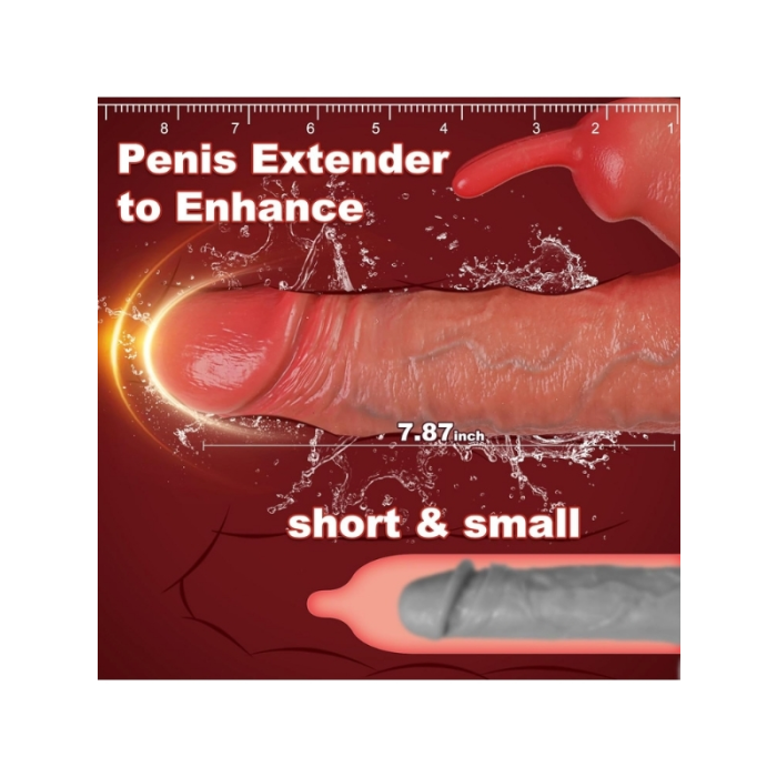 Censan Uzaktan Kumandalı Tavşan Penis Kılıfı