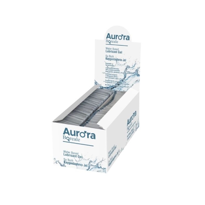 Aurora Boreale 100 Lü 5 Ml Şase Sade Su Bazlı Kayganlaştırıcı