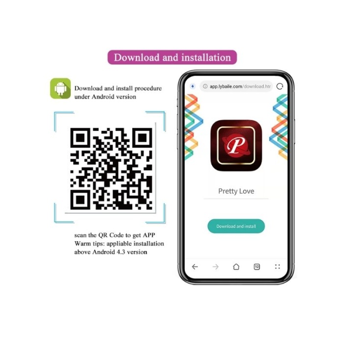 Mor Telefon Kontrollü Titreşimli Giyilebilir Çok Amaçlı Vibratör