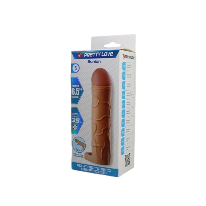 Bunion Gerçek Hissiyatlı Uzatıcı Penis Kılıfı