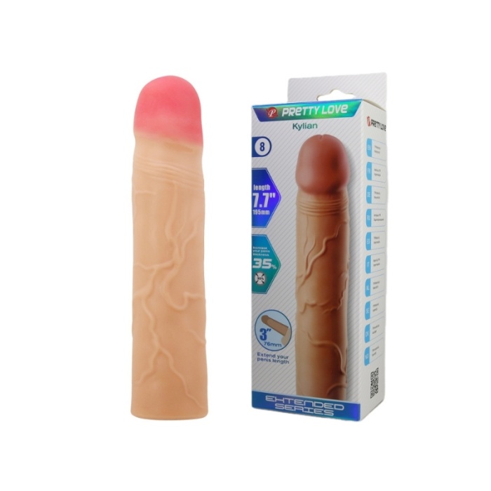 Kylian Gerçek Hissiyatlı Uzatıcı Penis Kılıfı