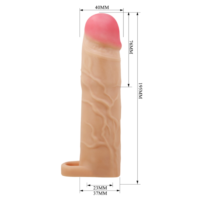 Gerd Gerçek Hissiyatlı Uzatıcı Penis Kılıfı