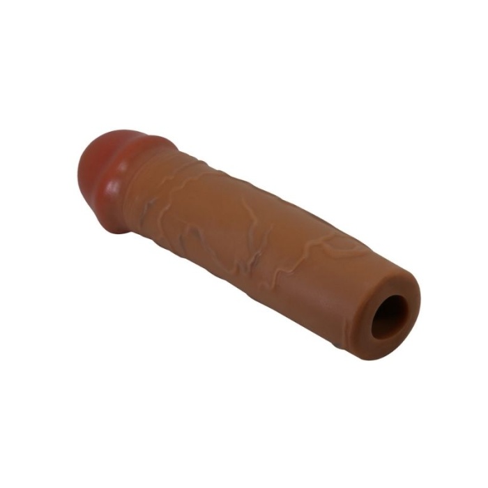 Nile Gerçek Hissiyatlı Uzatıcı Penis Kılıfı Brown