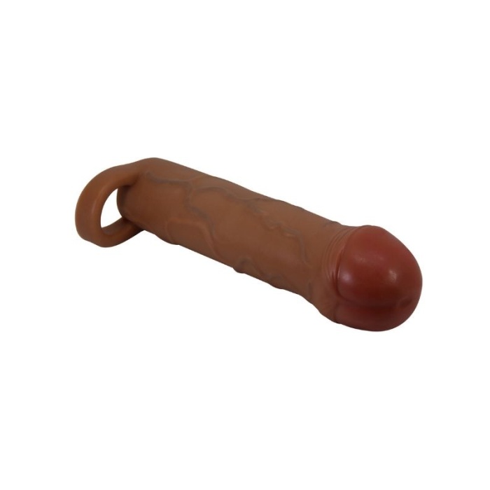 Bunion Gerçek Hissiyatlı Uzatıcı Penis Kılıfı Brown