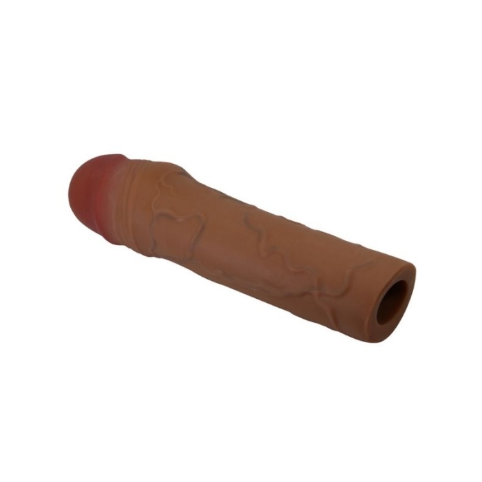 Chane Gerçek Hissiyatlı Uzatıcı Penis Kılıfı Brown
