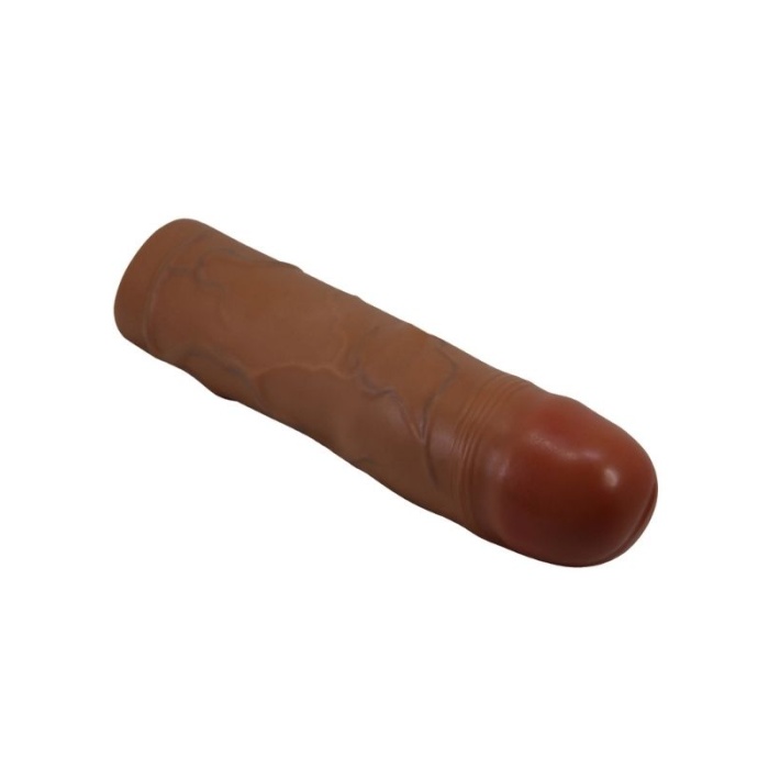 Kylian Gerçek Hissiyatlı Uzatıcı Penis Kılıfı Brown