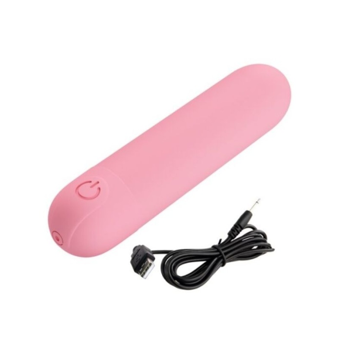 Mini Elektronik Şarj Edilebilir Vibratör Pembe