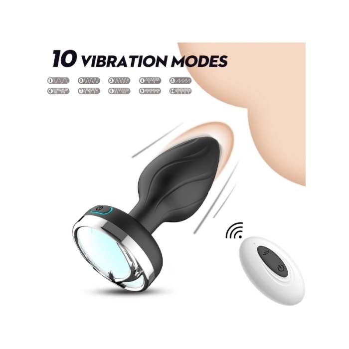 Ycxydr Telefon Kontrollü Titreşimli Anal plug