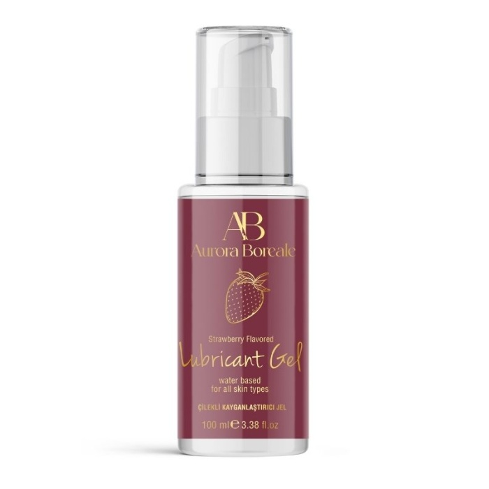 Aurora Boreale Çilek Aromalı Kayganlaştırıcı Jel