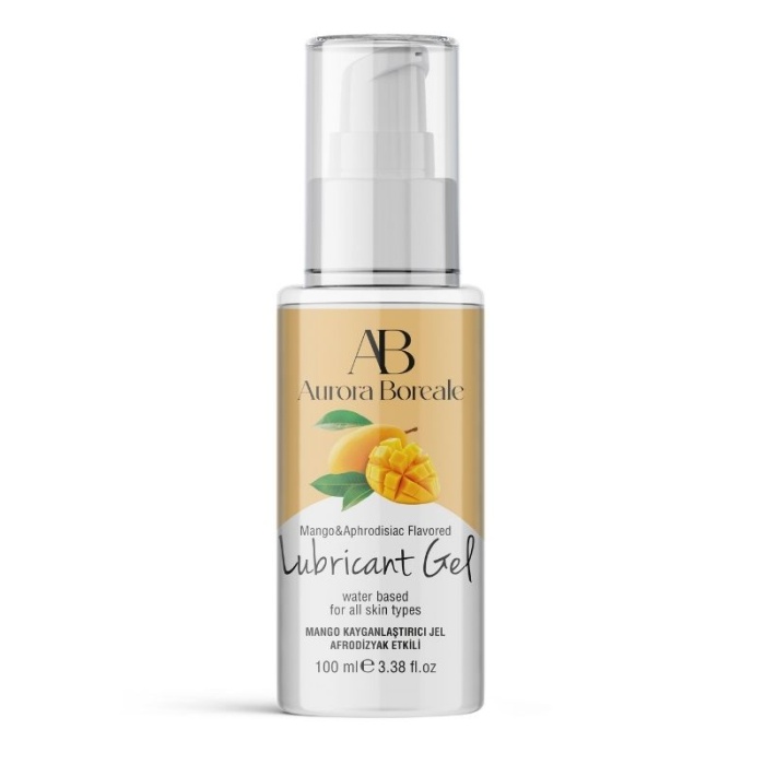Aurora Boreale Mango &amp; Afrodizyak Aromalı Kayganlaştırıcı Jel 100 ML